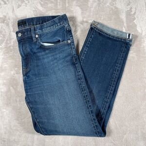 Uniqlo Men's Jeans Selvedge Denim Casual 33x32 Blue